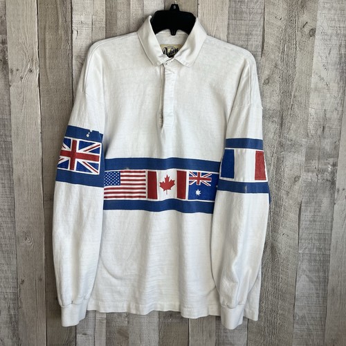Vtg dehen rugby shirt - dehen, mens
