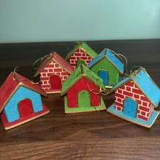Vintage Christmas Putz Houses