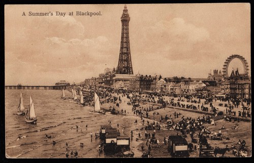 Day blackpool bathing - day, at