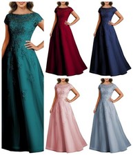Chiffon Evening Gown with Lace
