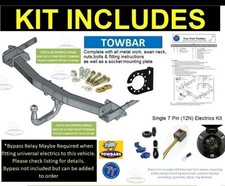 Swan Neck Towbar for Ford