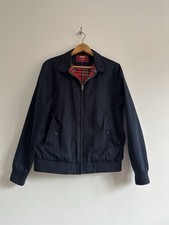 Merc Original Harrington England Navy Blue Check Lining Men’s Medium 42" Vintage