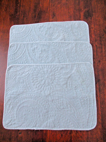 Shabby chic placemats soft - placemats,