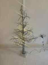 Christmas Twig Tree Pre Lit Artificial LED Decoration - 110 cm