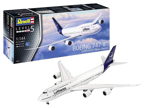 Revell 144 boeing 747 8 - revell, 747-8