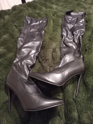 Essex glam boots size faux - glam, 7