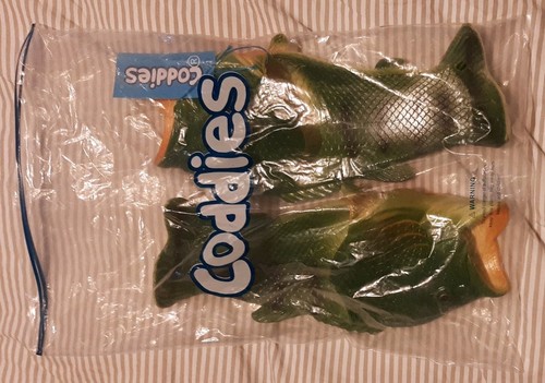 New coddies fish flip flops - new,