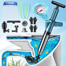 Toilet Unblocker, Toilet Plunger Heavy Duty High Pressure Air Sink Unblocker Too