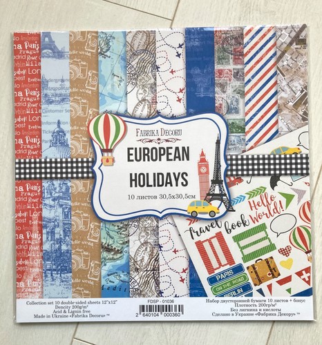 European holidays 12x12 - european,