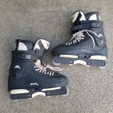 Razors Mike Johnson Murda Black Aggressive Inline Skates with Reign Liners 11-12