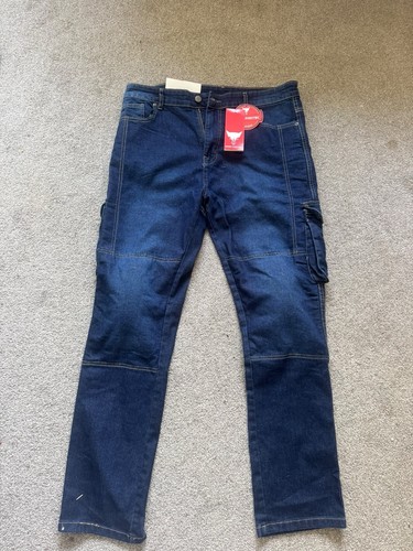 Blue denim rider - denim, protec