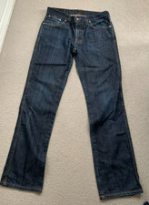 Nudie Slim Jim Jeans. 33W 32L. Dry Broken Twill