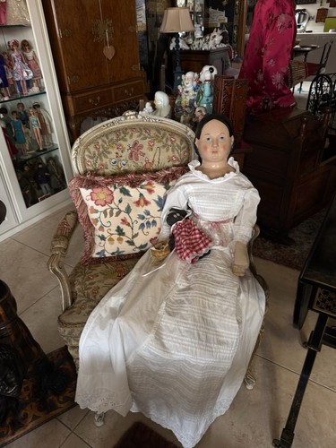 Rare antique papier mache - papier,
