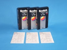 3 x Blank Scotch EG E120, E180