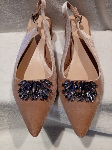 Slingback sparkly dusky - m&s,