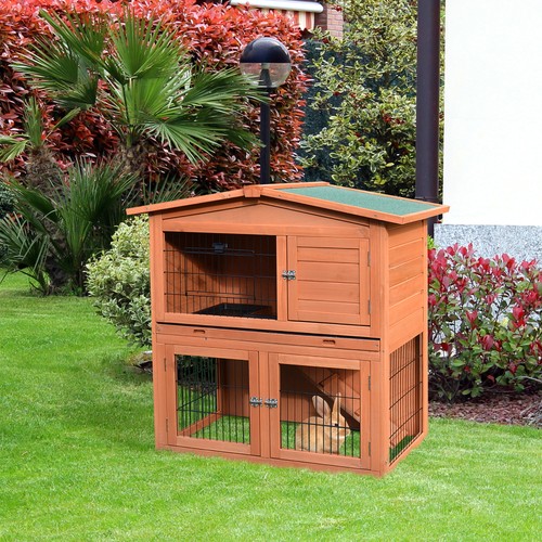Rabbit hutch outdoor - rabbit, outdoor,