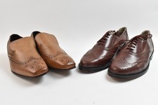 Men's Shoes Job Lot x 2 Clifford James & John White Brogue Brown UK Size 9