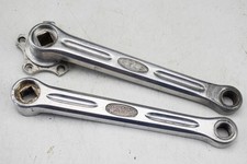 STRONGLIGHT 49D VINTAGE BICYCLE ALLOY CRANKS CRANK ARMS, 175MM (9)