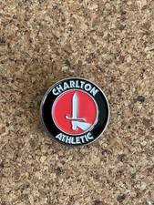 Charlton Fc Quality Metal/ Enamel Crest pin badge Price includes postage in uk