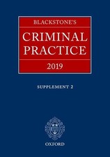 Blackstones Criminal Practice