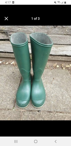 Vintage wellies green made - vintage,
