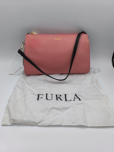Furla pink leather - leather, handbag