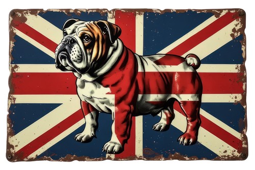 British bulldog union jack - union,