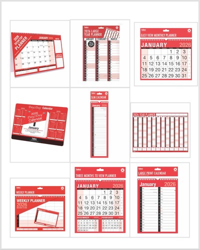 2026 wall calendar slim - 2026,