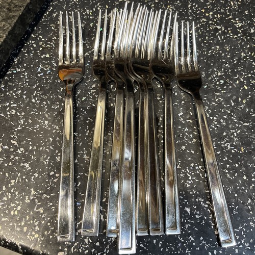 Stainless steel forks 8 - steel,