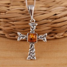 Cognac Baltic Amber 925