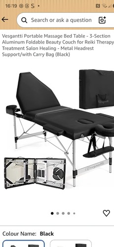 Portable folding massage table - portable,