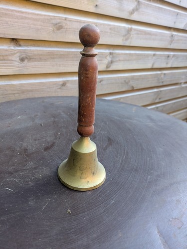 Vintage brass school - school, with
