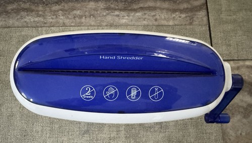 Manual hand crank paper - manual,