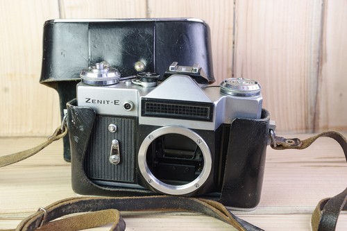 Zenit slr film - zenit-e, camera