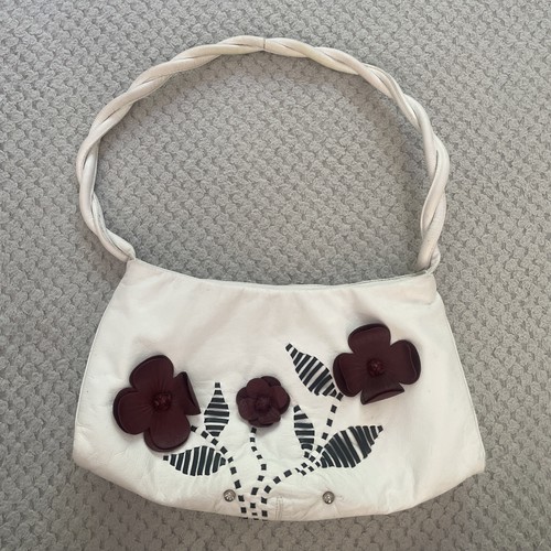 Hotter white leather - white, floral
