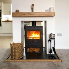 Fireplace stone hearth - hearth, in