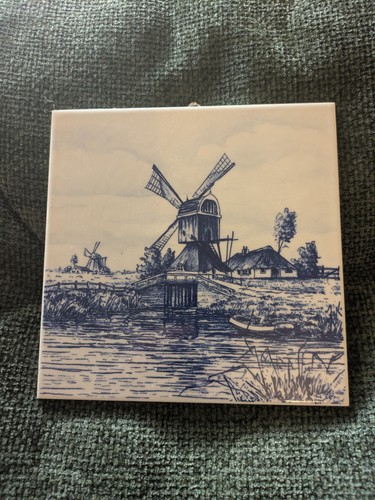 Vintage delft blue ceramic - vintage,