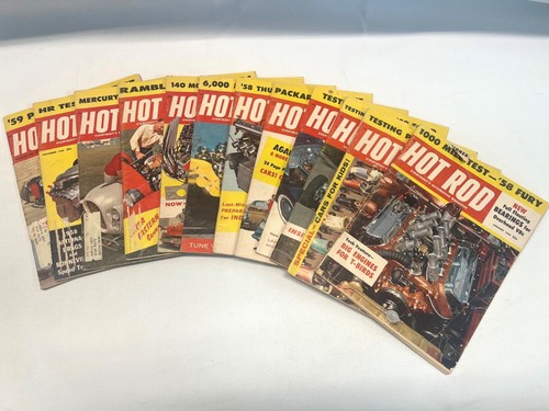 Hot rod magazine 1958 full - 1958,