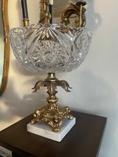 Vintage Crystal Cut Glass Bowl