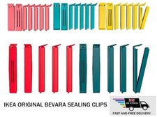 IKEA - BEVARA SEALING CLIPS - LARGE OR SMALL - BRAND NEW - DURABLE AND STRONG