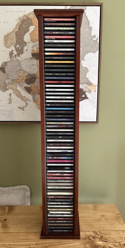 Tall wooden storage - wooden,