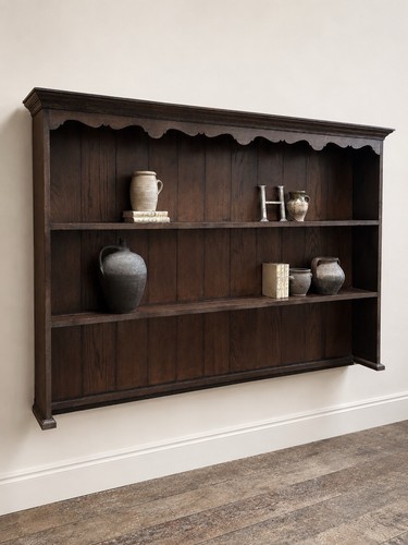 Large antique solid - oak, wall