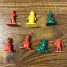 1985 Vintage Plastic Kellogg's/Disney: The Black Cauldron 6 figures 3.5cm