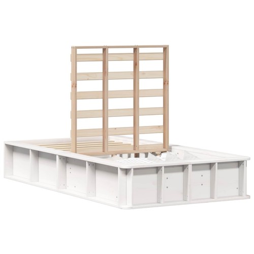 Bed frame solid pine wood - frame,
