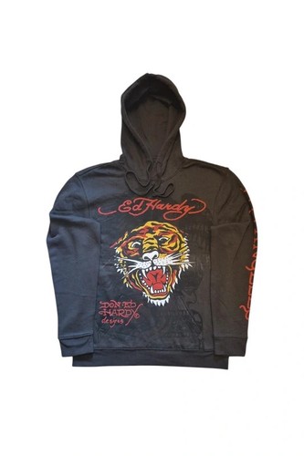Hardy hoodie black - ed,