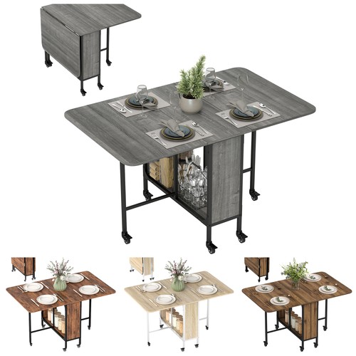 Homcom drop leaf table kitchen - drop,