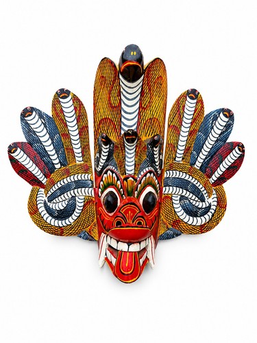 Traditional sri lankan mask - sri,