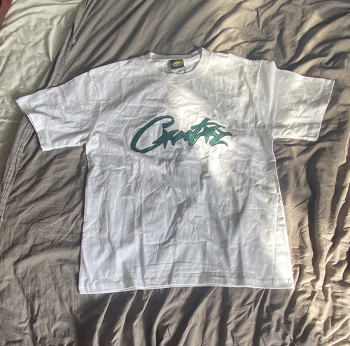 Corteiz men white graphic - white,
