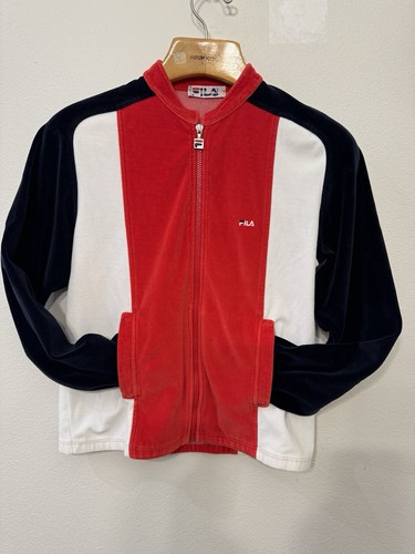 Vtg 80s fila velour - fila, suit
