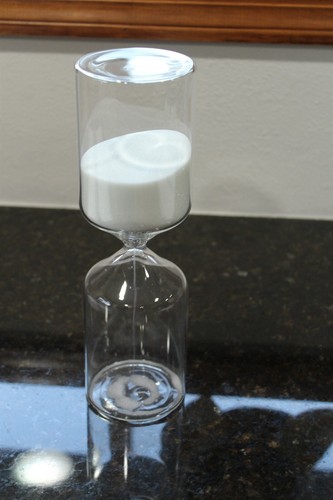 Hourglass sand timer clock - hourglass,